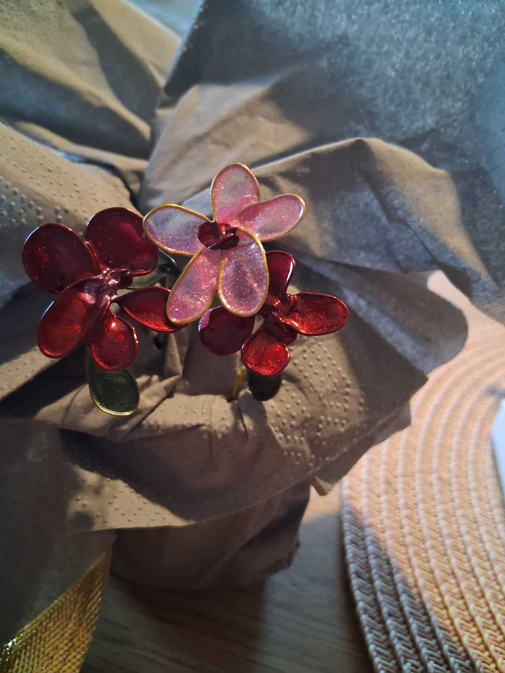 Drahtlackblumen