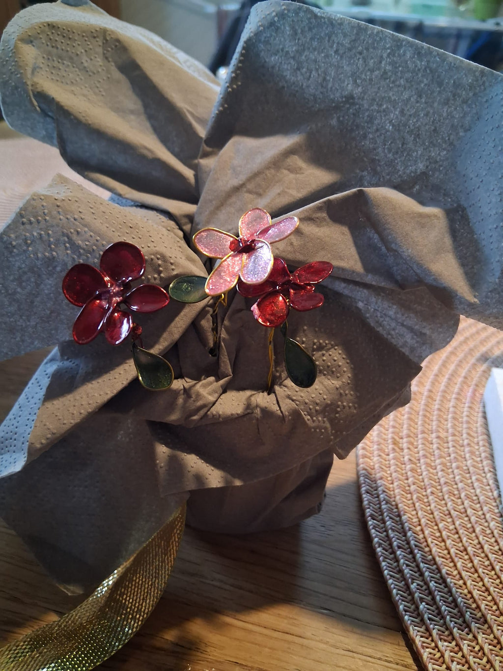 Drahtlackblumen